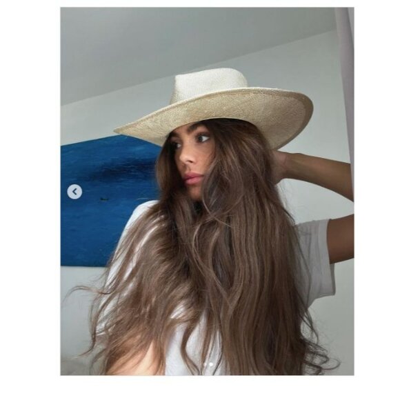 Lack of Color The Oasis Hat in Bone Small New Womens Sun Garden Beach - Picture 9 of 12